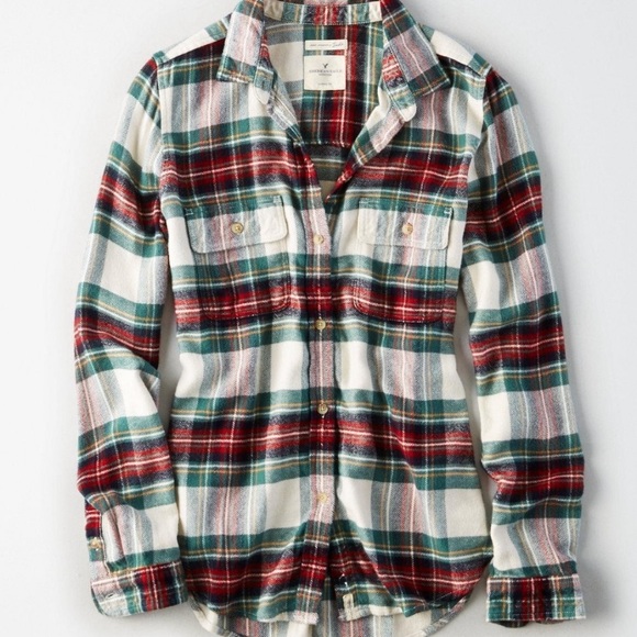 American Eagle Outfitters Tops - American Eagle Super Soft Flannel